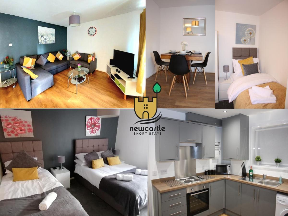 Milton House: 3-Bed Home with Free Wi-Fi and Parking in Newcastle Exterior photo